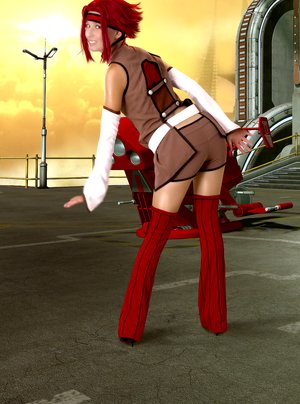 Cosplay Erotica pics collection featuring Stacy demonstrating amazing body