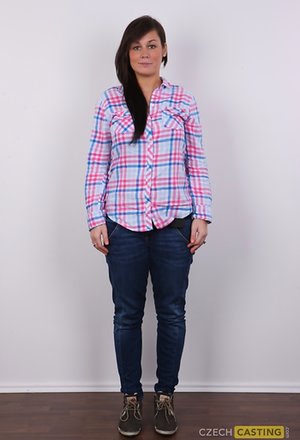 Czech Casting  invite you to explore a xxx photos with Sabina showing amazing shape