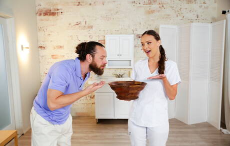 Nuru Massage pleased to share with you a free gallery with Izzy Lush and Brad Newman in boy-girl scene